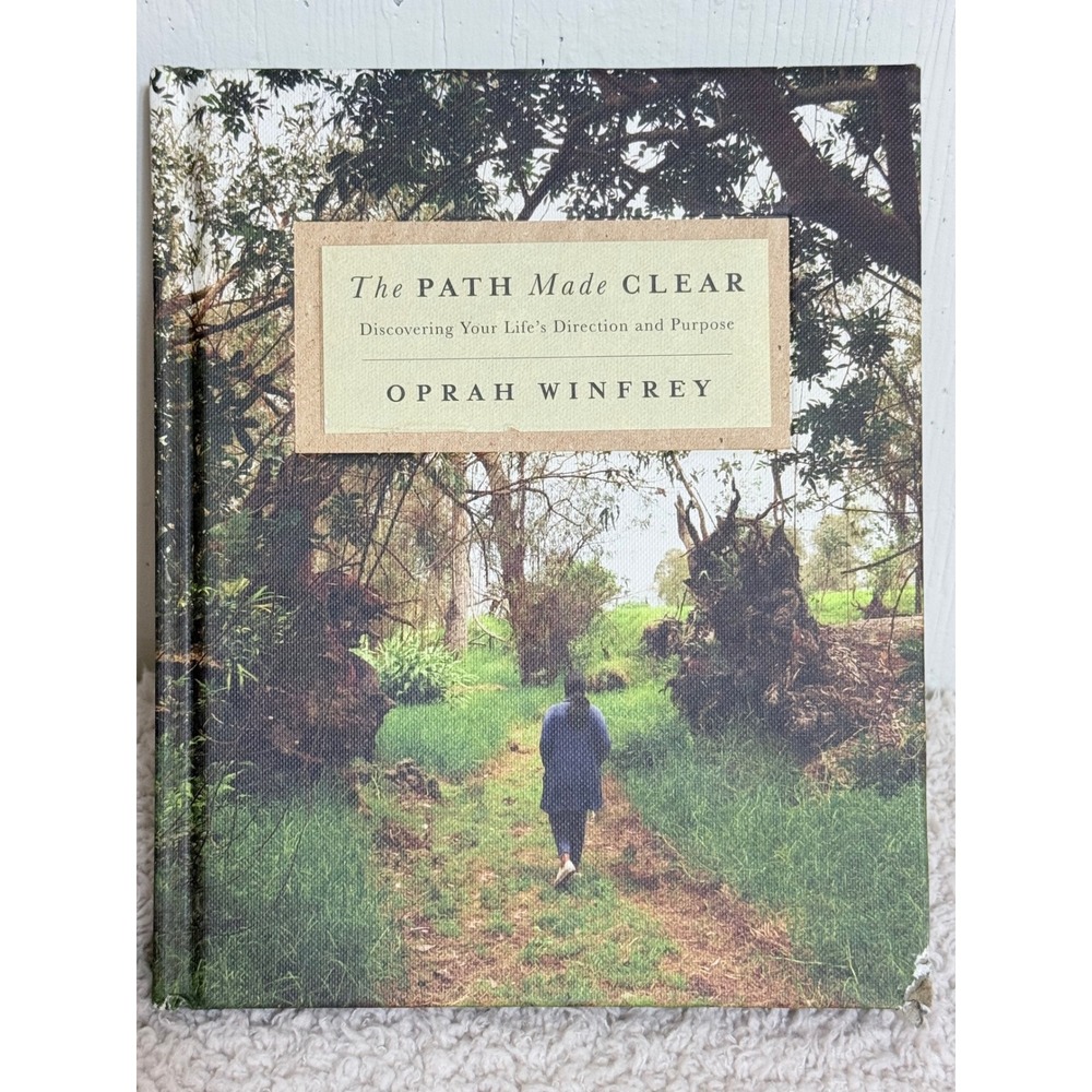 The Path Made Clear Oprah Winfrey Hardcover Book First Edition 2019 Self-Help